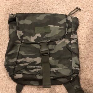 Brand new PINK camo mini backpack